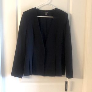 Tahari navy blazer size 10. Tags still on. Never worn.